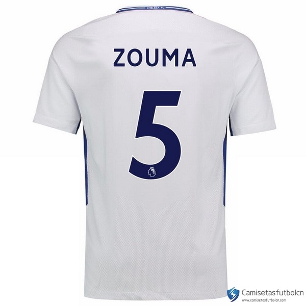 Camiseta Chelsea Segunda equipo Zouma 2017-18